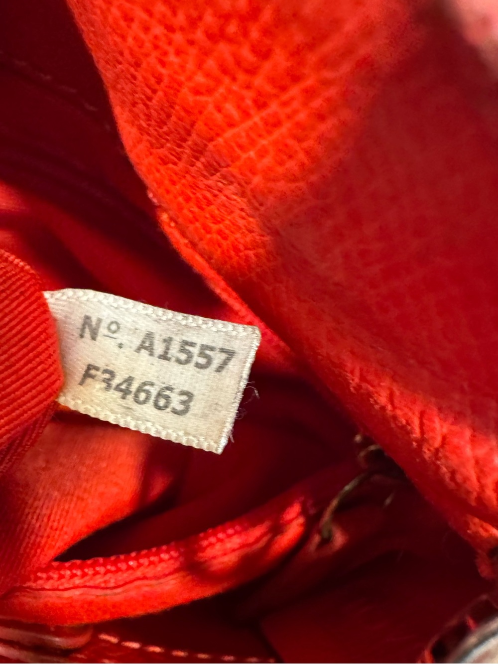 Coach Minetta Leather Crossbody Satchel Tote Bag-HARD TO FIND Cardinal Red! - Picture 10 of 16